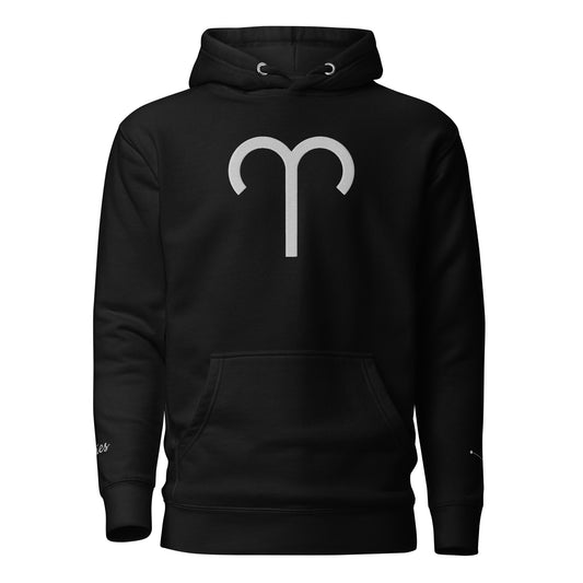 Aries Signature Embroidered Hoodie