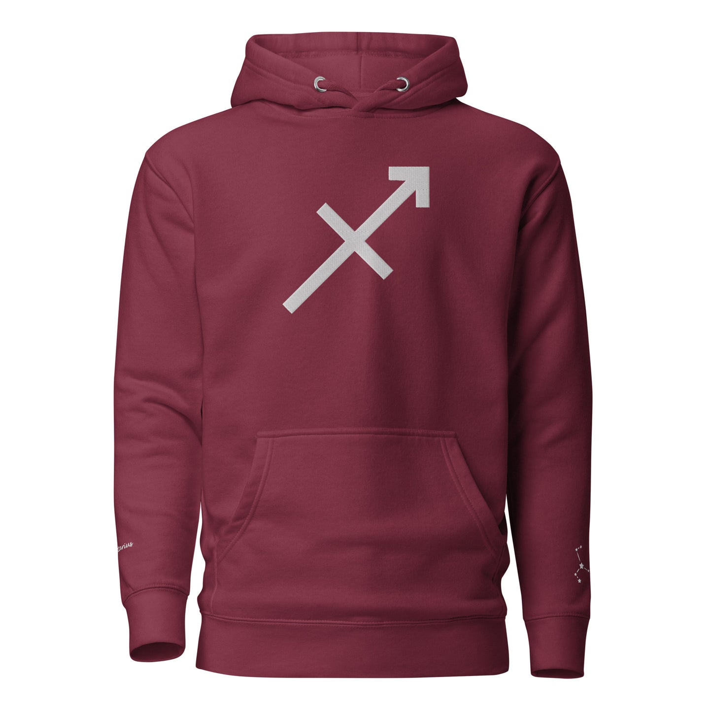 Sagittarius Signature Embroidered Hoodie